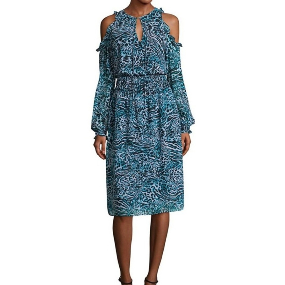 Michael Kors Cold Shoulder Dress